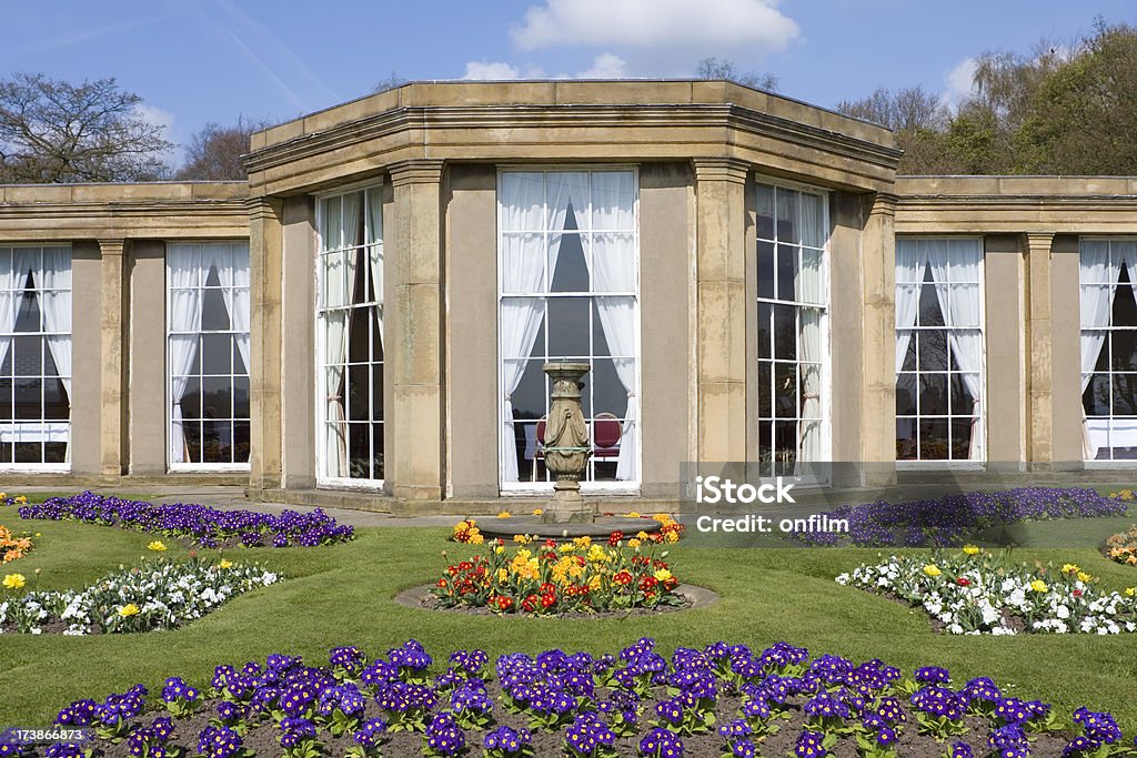 Perfeita simetria, Jardim ornamental - Foto de stock de Flor royalty-free