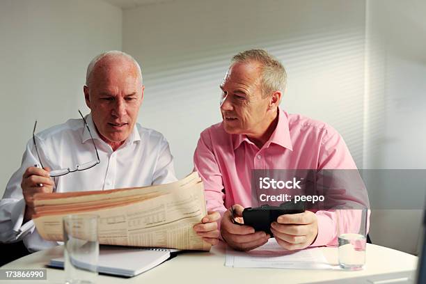 Senior Business Men In Meeting Stock Photo - Download Image Now - 60-64 Years, 60-69 Years, 65-69 Years