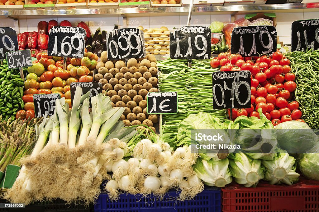 Legumes para venda - Royalty-free Abundância Foto de stock