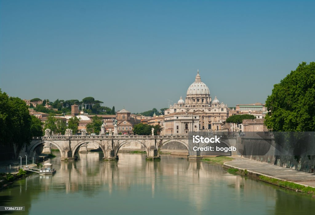 Tibre - Foto de stock de Vaticano royalty-free