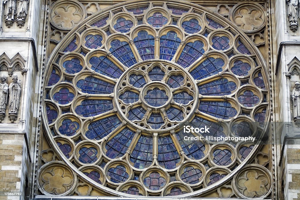 Rosone di cattedrale - Foto stock royalty-free di Ambientazione esterna