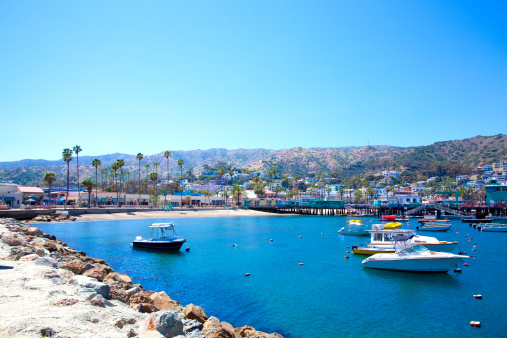 Catalina - California. Avalon Harbour.