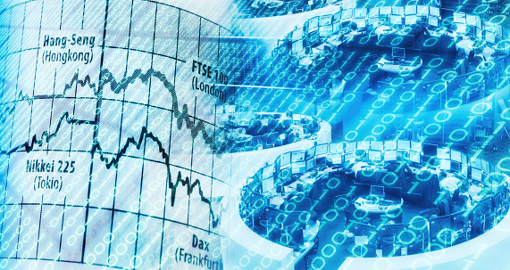 Algorithms handle global trading on computerized digital exchanges