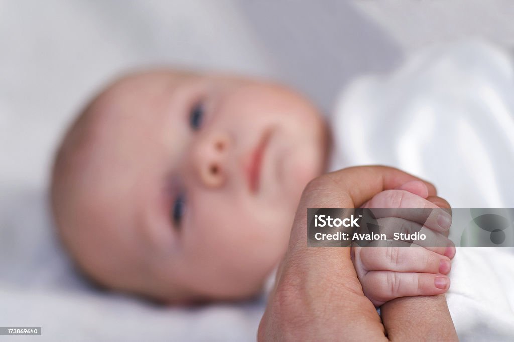 baby hand - Lizenzfrei Alleinerzieher Stock-Foto