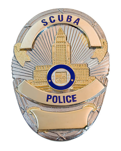 istock Police Scuba Team Badge 173869694