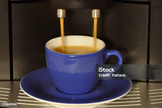 Espresso Stockfoto und mehr Bilder von Blau - Blau, Braun, Café