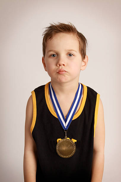 istock Sad Little Medal Winner 173869987