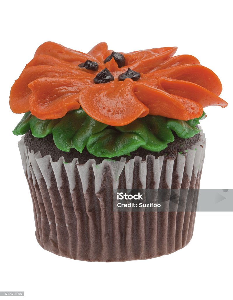 cupcake decorado (XL - Foto de stock de Arranjo de Flores royalty-free