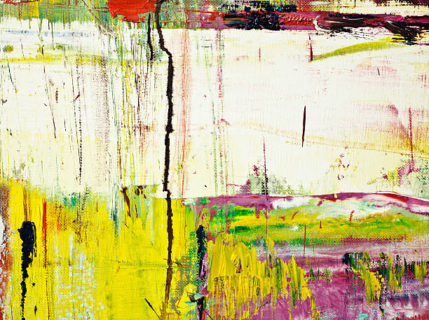 istock Abstract painted yellow art backgrounds. 173870956