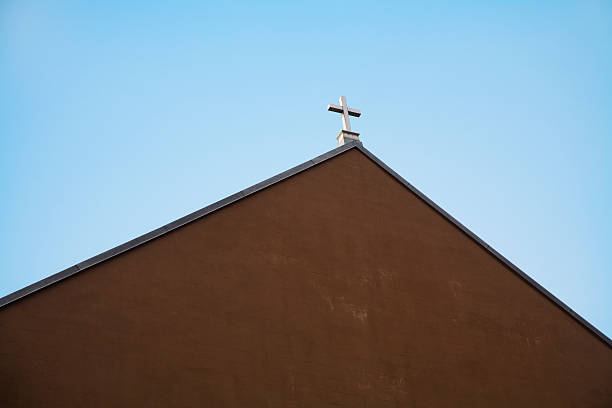 chiesa tetto - beleive foto e immagini stock