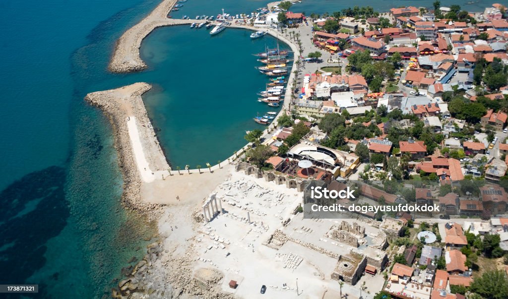 Lato village a Antalya, Turchia - Foto stock royalty-free di Ambientazione esterna