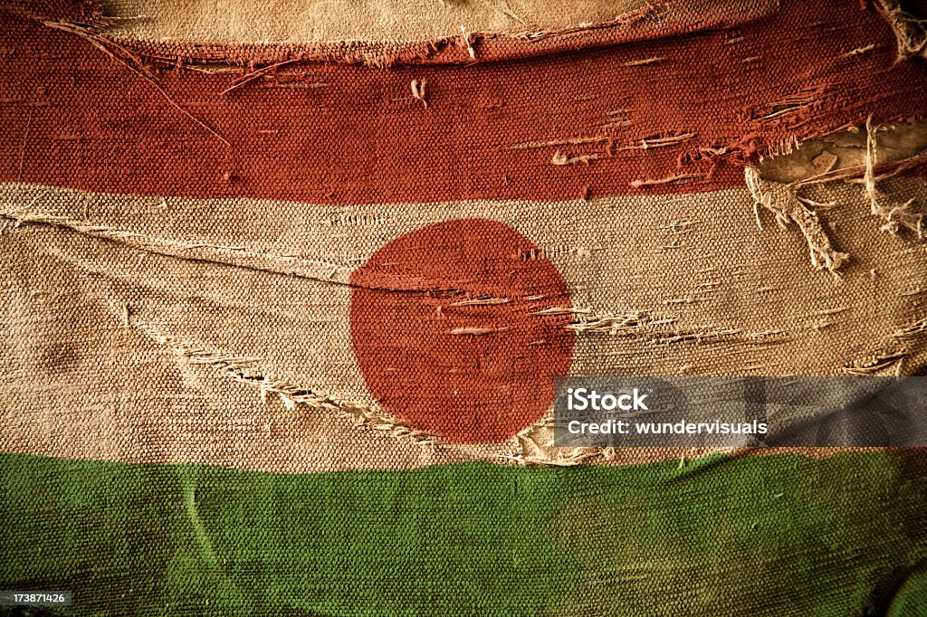 Drapeau de Grunge du Niger - Photo de Concepts libre de droits