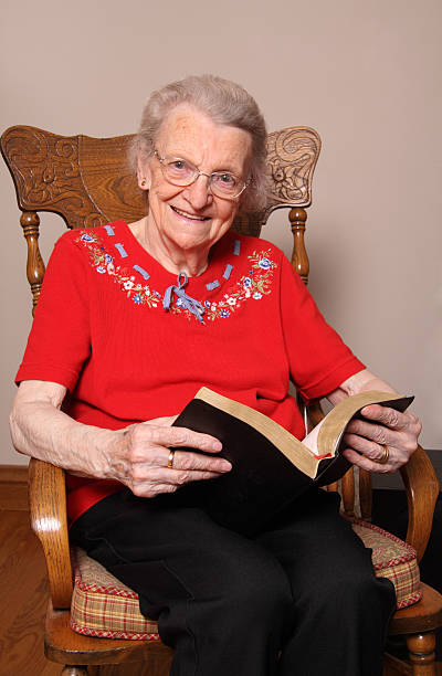 istock Woman with Bible 173871560