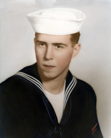 Navy soldier of 1957.