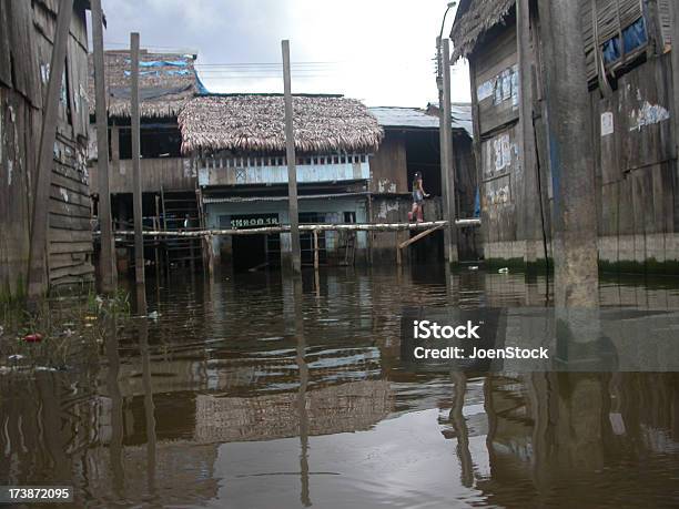 Iquitos Woodens Houses Stock Photo - Download Image Now - Iquitos, Peru, Architecture