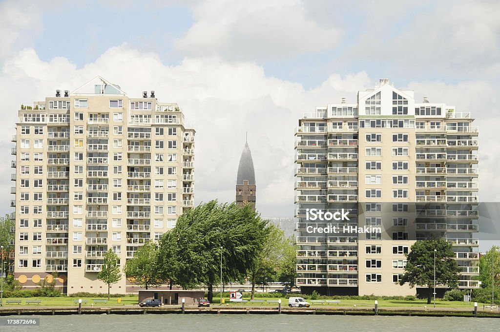 Holländische Architektur in Rotterdam - Lizenzfrei Architektur Stock-Foto