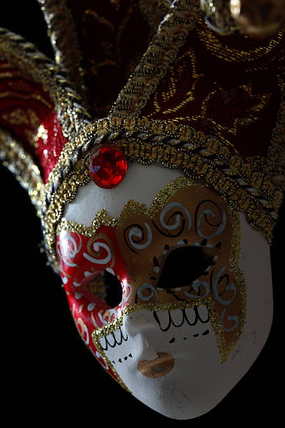 istock Close up venetian mask 173873107