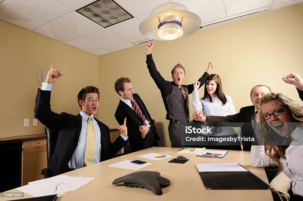 Il successo aziendale - Foto stock royalty-free di Abbigliamento da lavoro