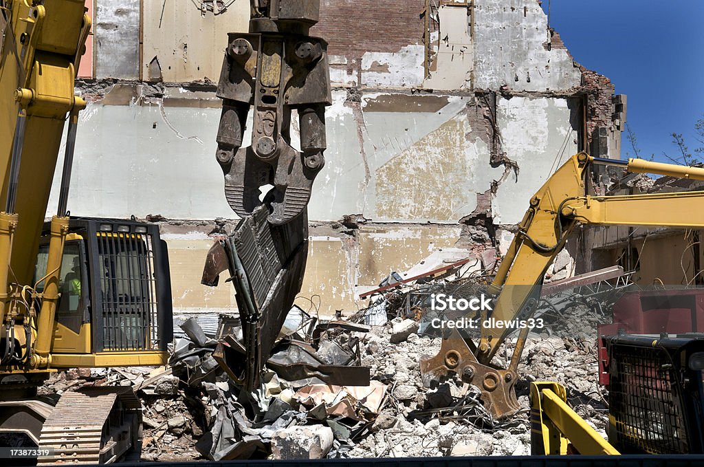 Demolición de la ciudad - Foto de stock de Actividad libre de derechos