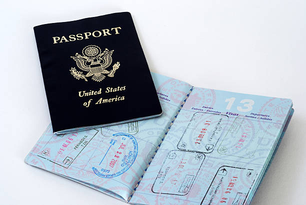 istock US passports with stamps 173873852