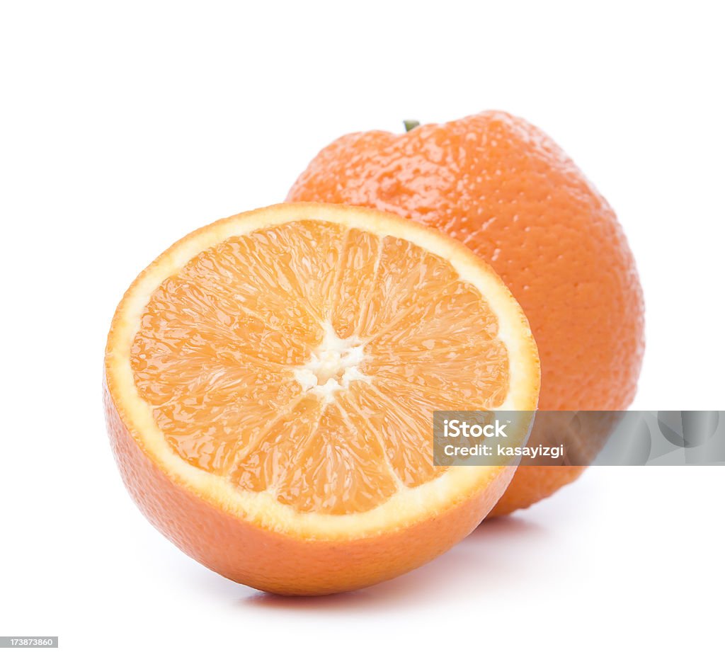 Sección transversal de orange - Foto de stock de Alimento libre de derechos