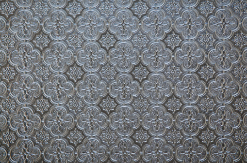 Antique Textured Patterned Glass Background