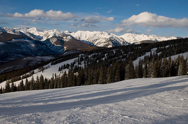 istock Vail Mountain during Winter with the Gore Range in Background 173874358