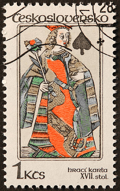 istock Queen of spades 173874475