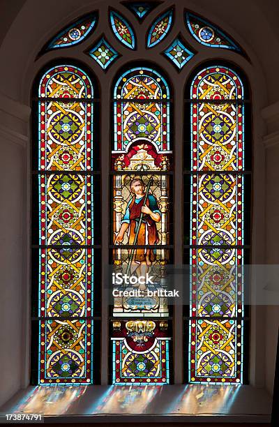 Windows In St Johannes Church Riga Latvia Stock Photo - Download Image Now - Art, Arts Culture and Entertainment, Church