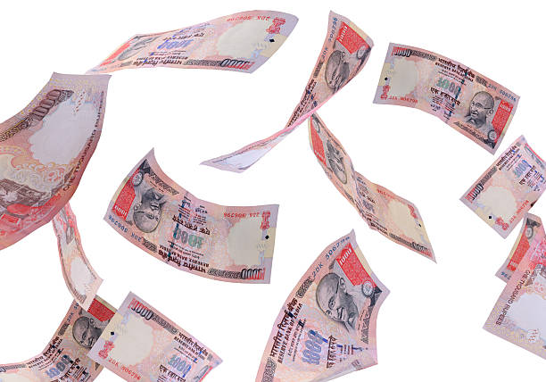 istock Indian Money on White 173875522