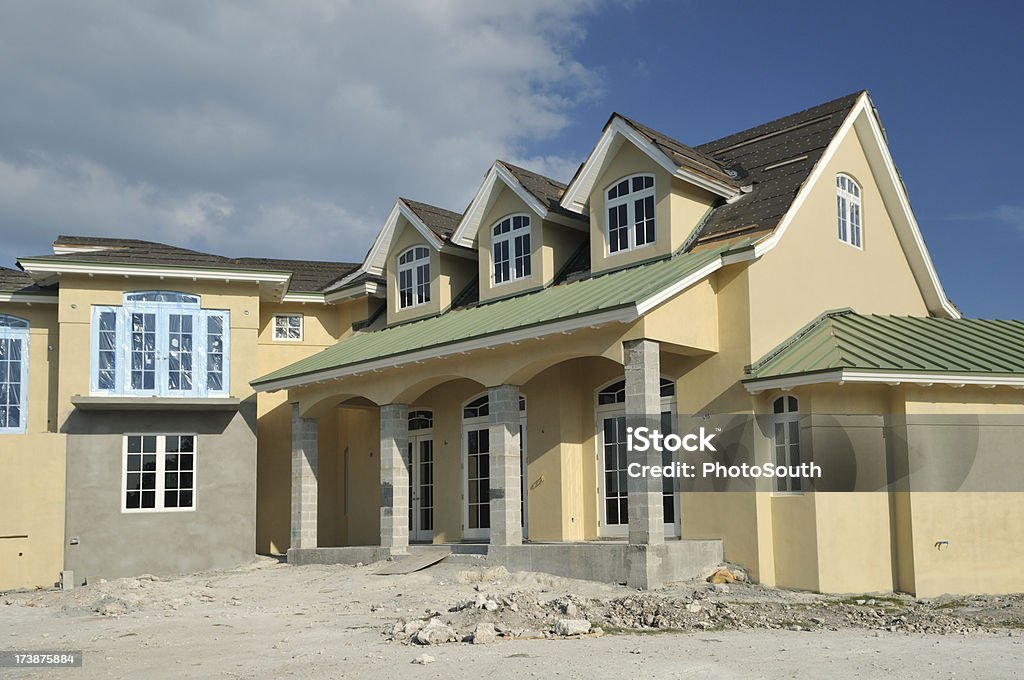 Casa en construcción - Foto de stock de Metal libre de derechos