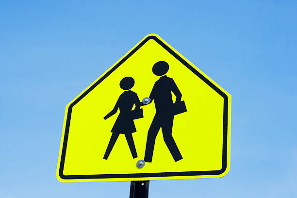 istock Pedestrian Crossing Street Sign 173876090