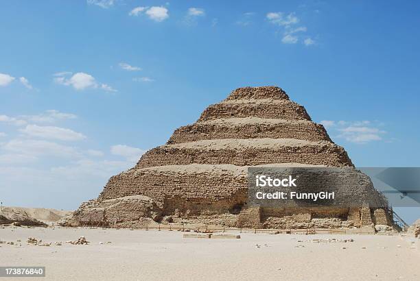 The Step Pyramid Of Zoser Stock Photo - Download Image Now - Africa, Ancient, Ancient Civilization