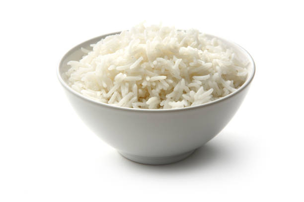 Beans, Lentils, Peas and Grains: Bowl of Rice