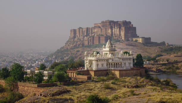 istock Mehrangharh Fort and Jaswant Thada 1738776061