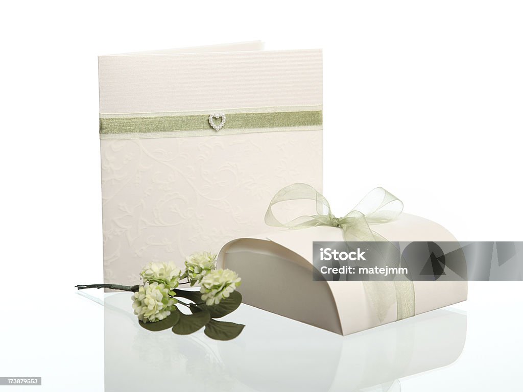 Preparações de Casamento - Royalty-free Cartão de Saudações Foto de stock