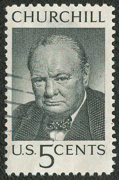 istock Black and white vintage postage stamp 173880029