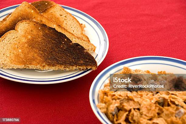 Ceral And Toast Stock Photo - Download Image Now - Bowl, Food, Food and Drink