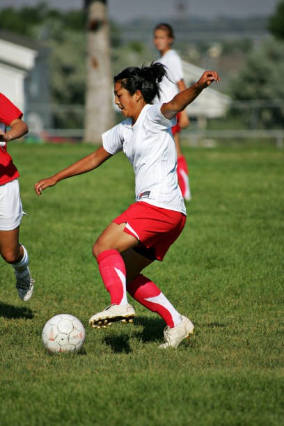 istock Soccer Airplane Arm Touch 173881378