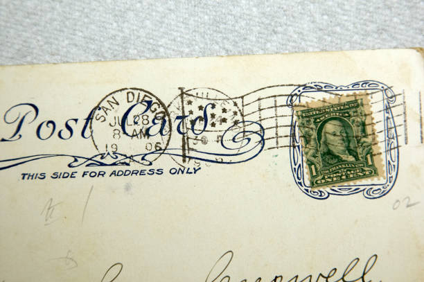 Early 20th Century postcards and stamps