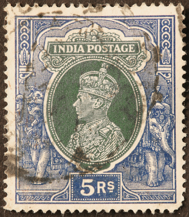 British India stamp.