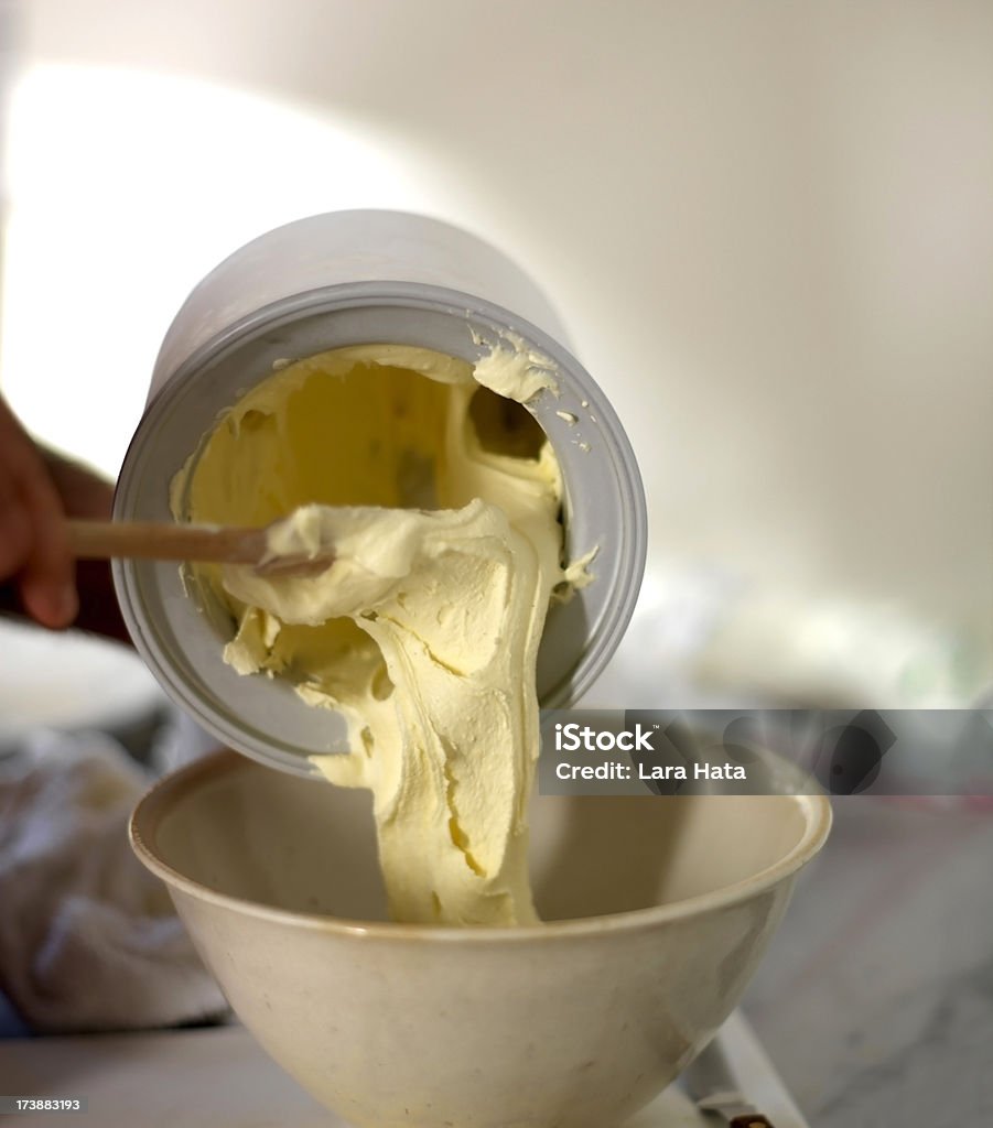 Glace faite maison - Photo de Sorbetière libre de droits