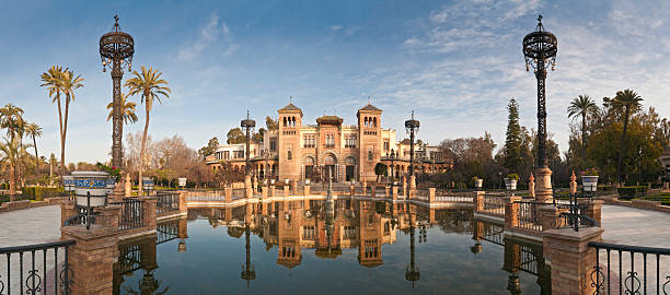 Blue Andalusian skies over the ornate Mud