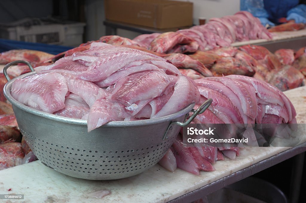 Frischer Roter Schnapper bereit für den Markt - Lizenzfrei Essen zubereiten Stock-Foto