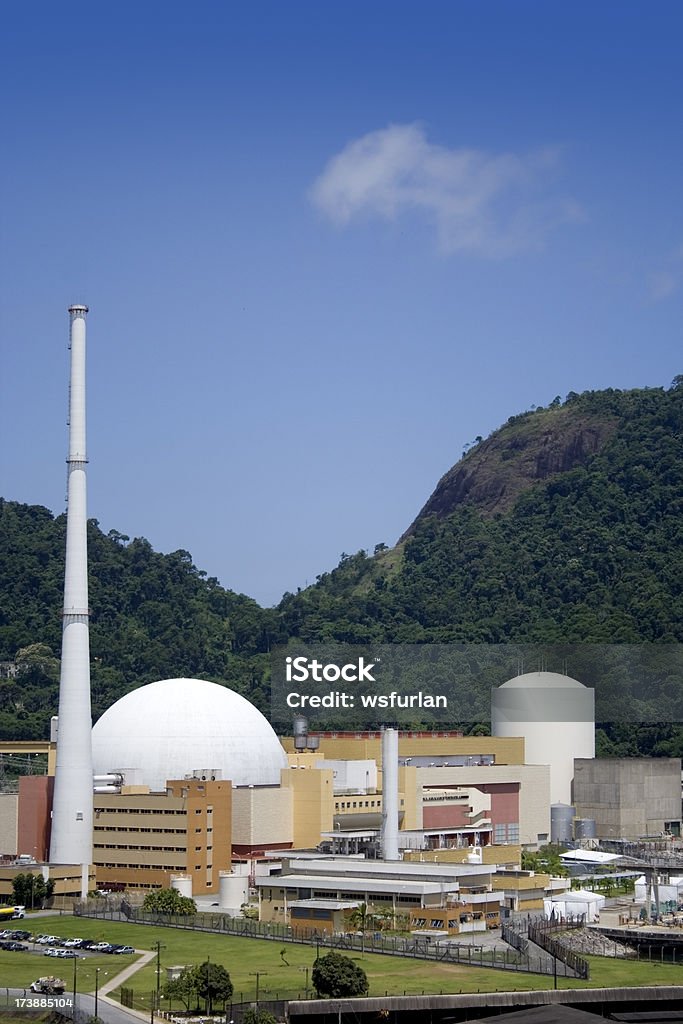 원자력 발전소 브라질 - 로열티 프리 앙글라 두스 레이스 스톡 사진