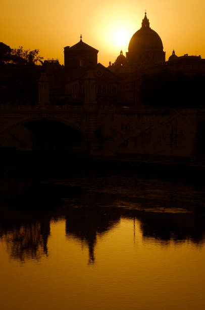 istock Rome and Vatican reflected in the river Tiber 173885184