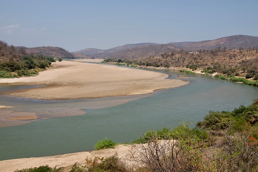 View across the Luangwa river