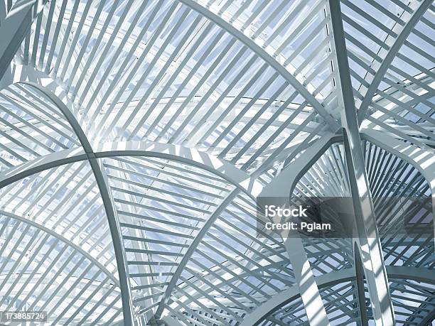 Modern Futuristic Building Interior Stock Photo - Download Image Now - Toronto, Indoors, Office Building Exterior