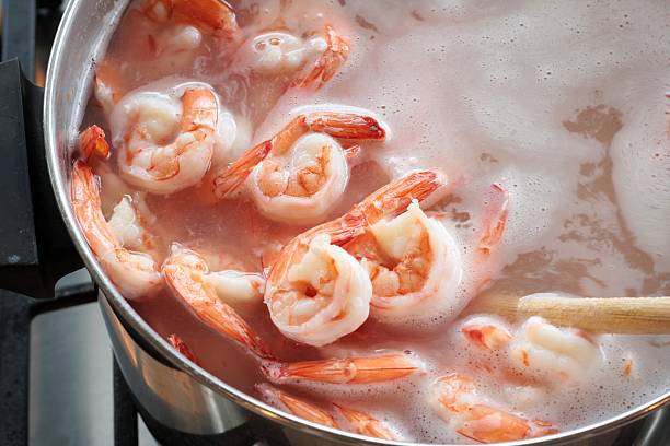 กุ้งต้ม - กุ้ง ภาพสต็อก ภาพถ่ายและรูปภาพปลอดค่าลิขสิทธิ์