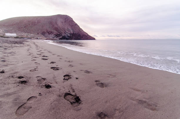 istock Beach and Wave at Sunrise Time 1738860792